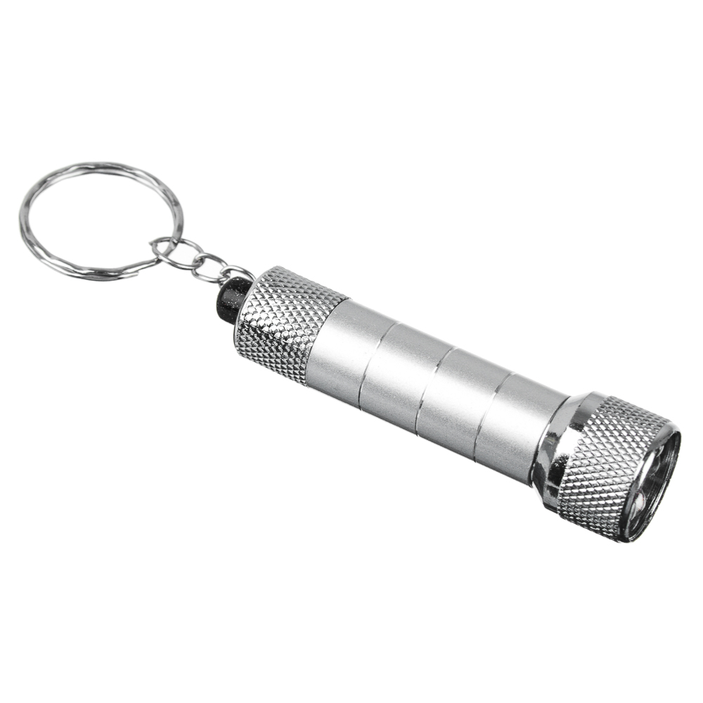 ЕРМАК Фонарик-брелок 5 LED, 3хLR44, алюминий, 6,7х1,2 см, арт.№ 198-070