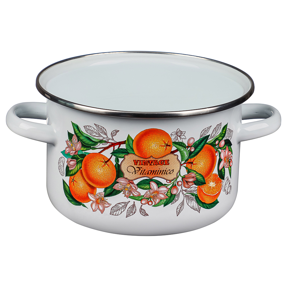 Гарден Кастрюля эмалированная 4л, арт.№ 894-551