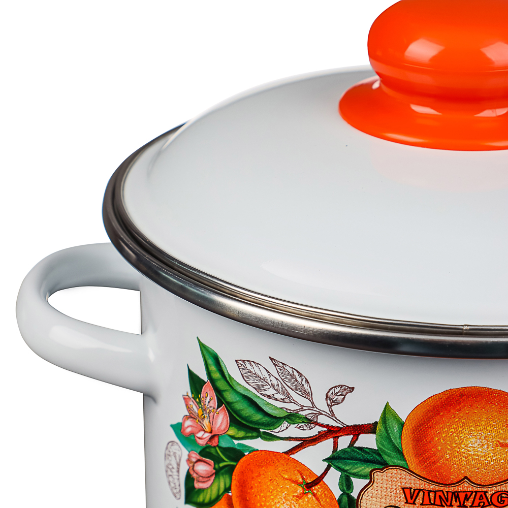 Гарден Кастрюля эмалированная 4л, арт.№ 894-551