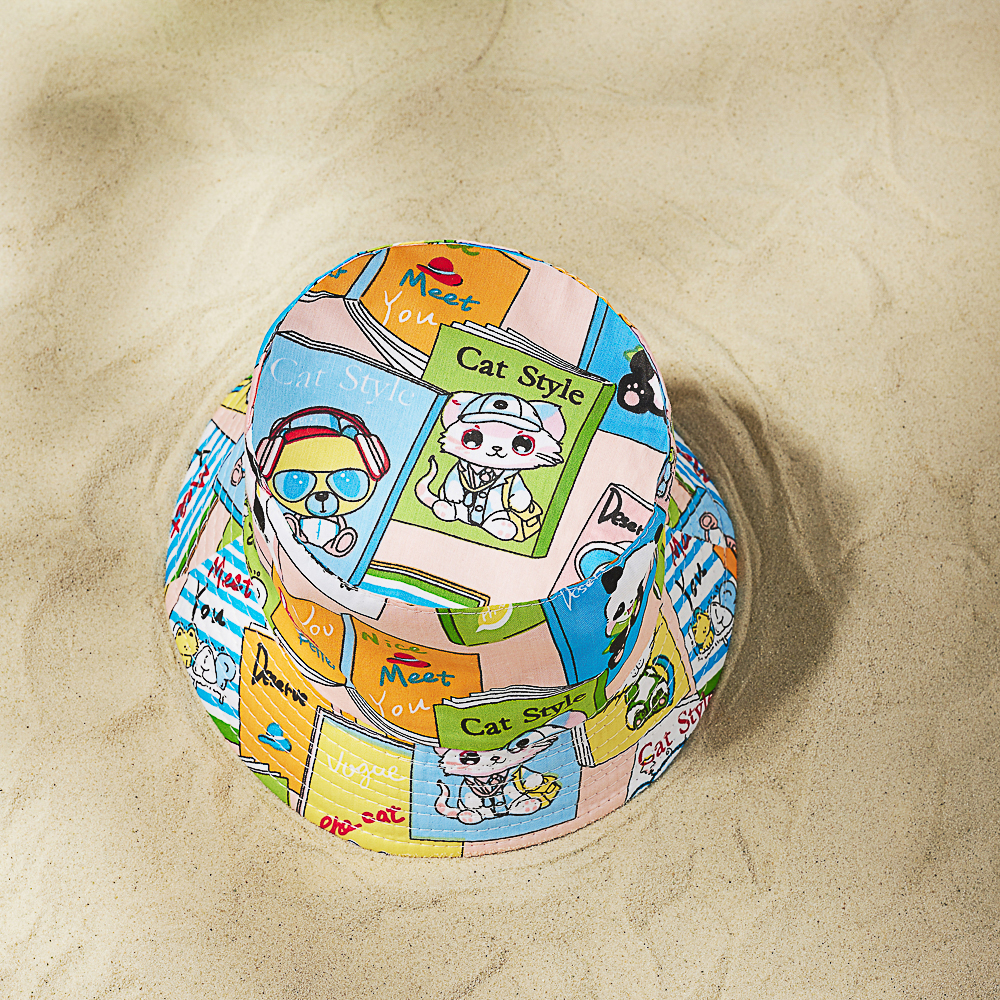 GALANTE Панама подростковая, р.56, 100% полиэстер, 6 дизайнов, ВЛ23-05, арт.№ 314-734