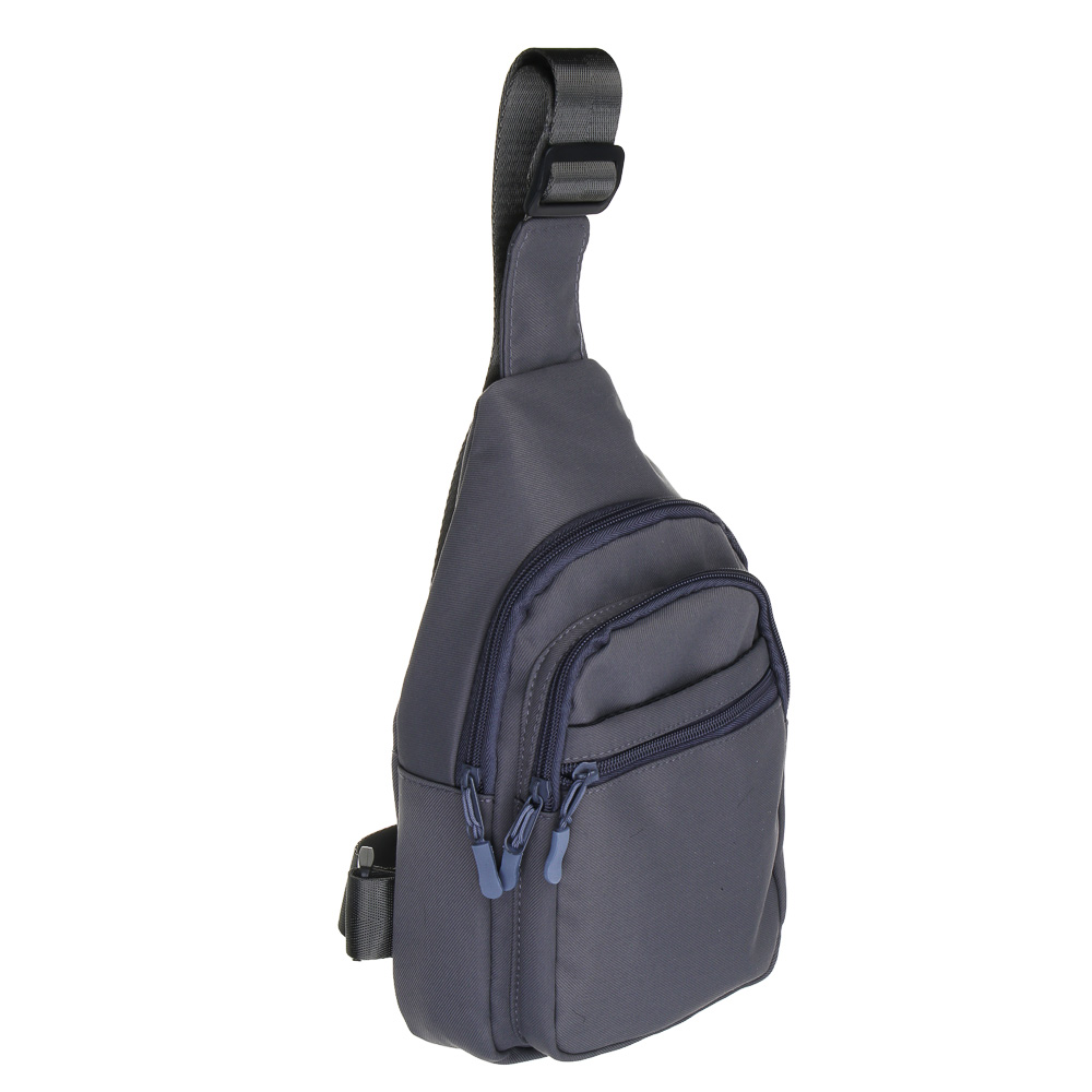 ЮL Магнетик Сумка-слинг 4 отделения, 100% полиэстер, 29х17х9см, графит, МП-9, арт.№ 337-179