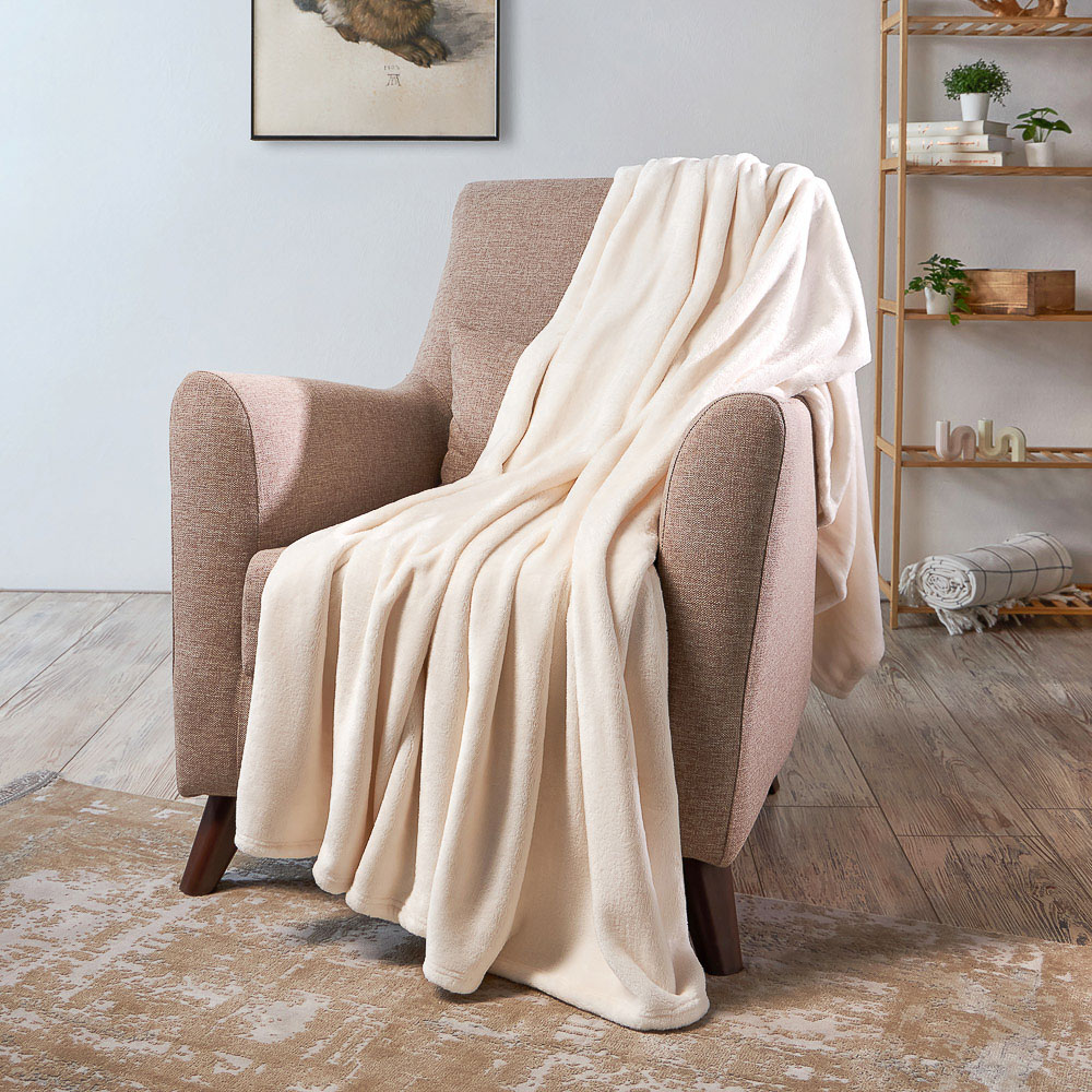 PROVANCE Нэви Плед микрофибра, 150х200см, 400гр/м, 2 цвета, арт.№ 487-060