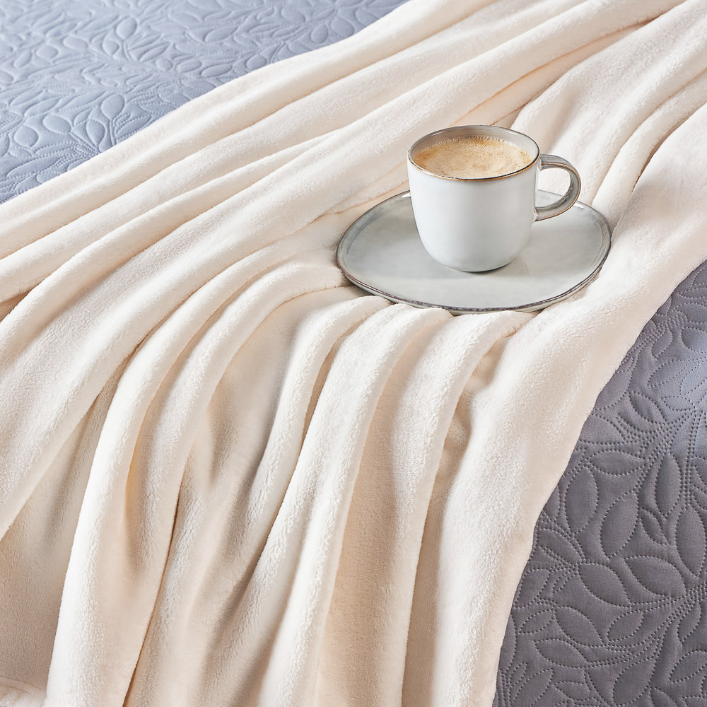 PROVANCE Нэви Плед микрофибра, 150х200см, 400гр/м, 2 цвета, арт.№ 487-060