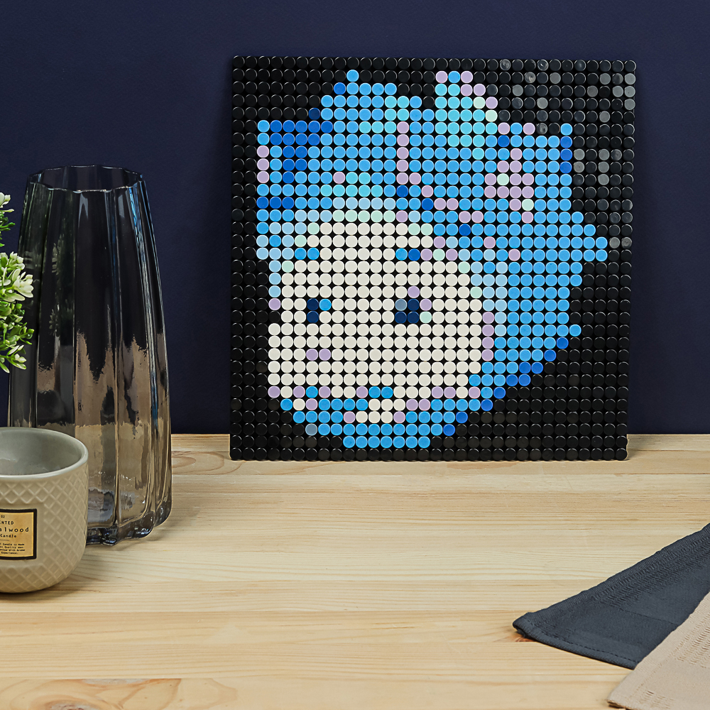 Фиксики Мозаика пластиковая, АВS, 18x18 см, Нолик, арт.№ 429-029