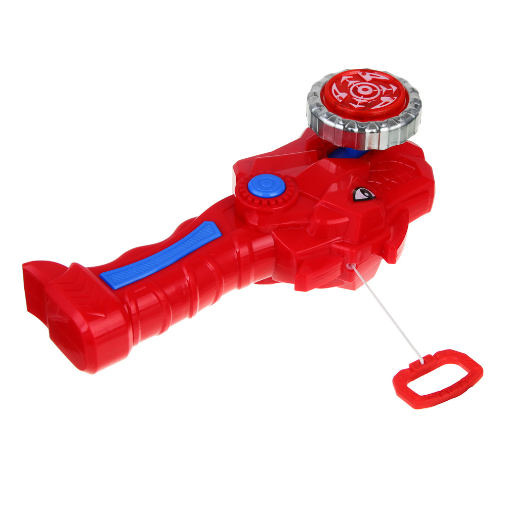 BY Русские Супергерои Набор волчков с пусковой установкой "Бой Пересвета", ABS, 23x22x5см, 3 цвета, арт.№ 260-046