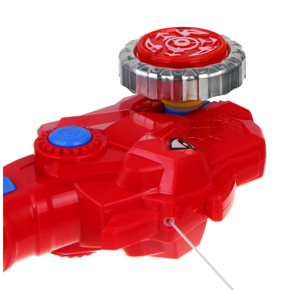 BY Русские Супергерои Набор волчков с пусковой установкой "Бой Пересвета", ABS, 23x22x5см, 3 цвета, арт.№ 260-046