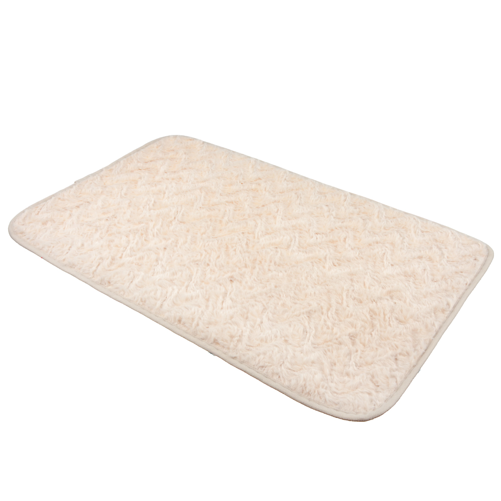 VETTA Коврик для ванной, полиэстер, 40x60см, зигзаг, арт.№ 462-680