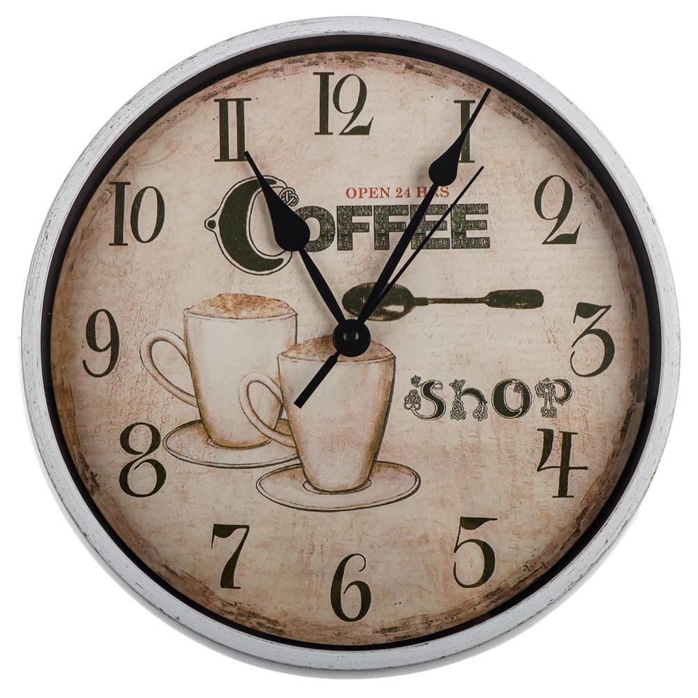 LADECOR CHRONO Часы настенные, пластик, стекло, 30см, ЧН-33, арт.№ 581-142