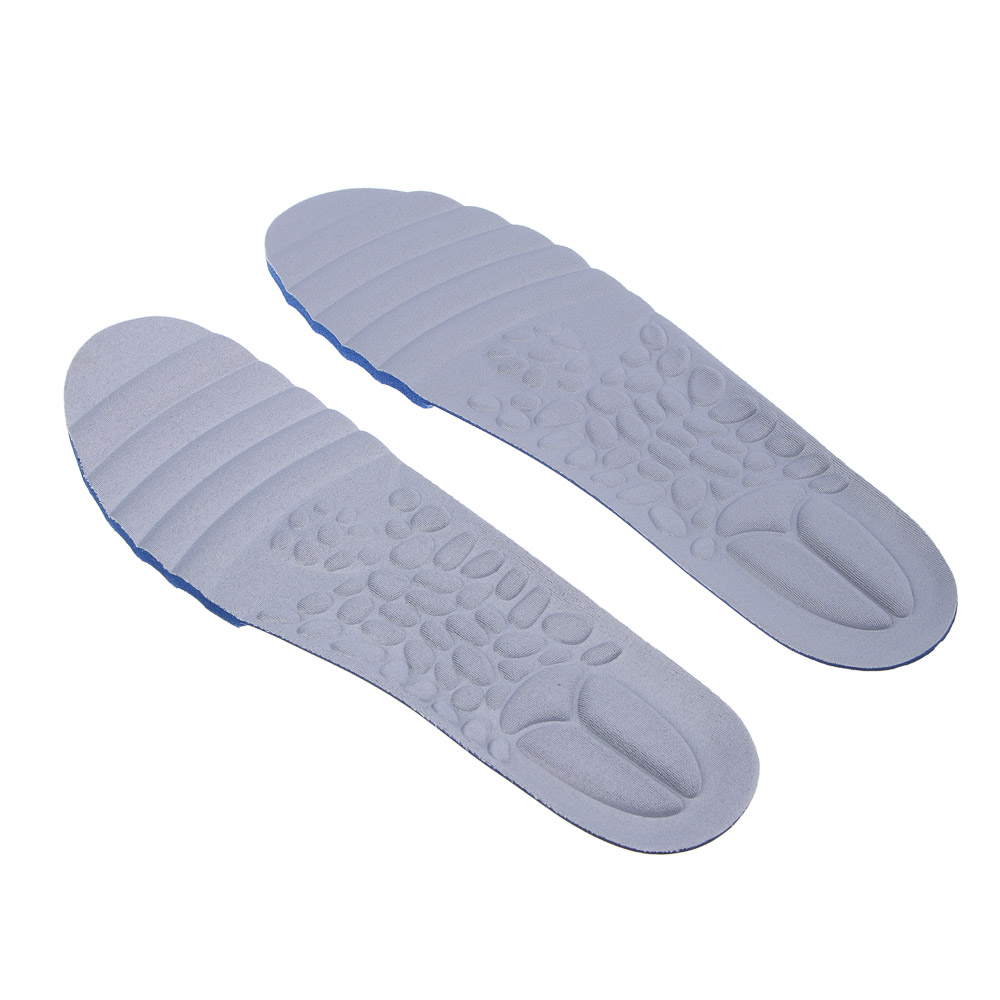 Стельки тм STREETWISE, универсальные, пяточный амортизатор, п/э, ЭВА, хлопок, р.39-45, арт.№ 459-226