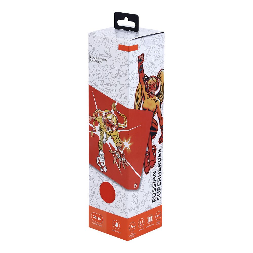 BY Коврик игровой, 360x260x2.5мм, с рисунком, полиэстер, каучук, Заря, арт.№ 405-044