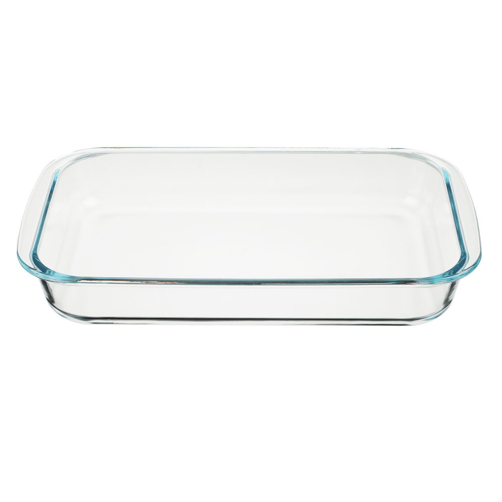 SATOSHI Форма для запекания жаропрочная прямоугольная, с ручками, стекло, 34х21х5см, 2,0л, арт.№ 825-004