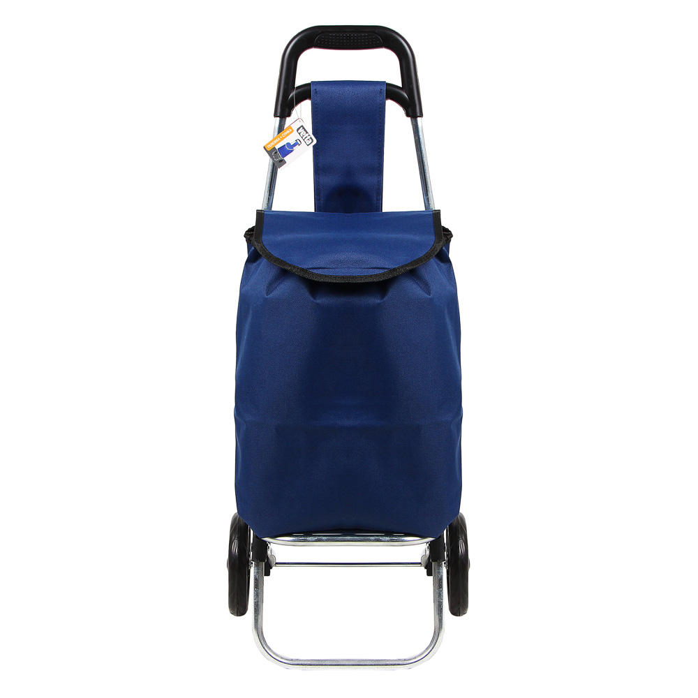 Тележка + сумка тм VETTA, 33х26х82см, до 10кг, 16л, оксфорд, колеса ЭВА d13см, арт.№ 467-188