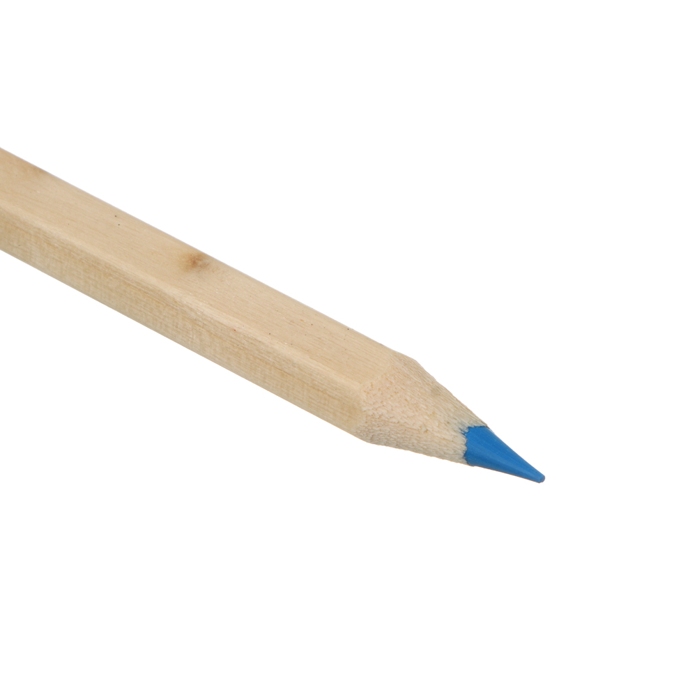 Карандаши 6 цв., мини 9см. BY Русские Супергерои "Свет" натурал. дерево, шестигранные, крафт, арт.№ 801-096