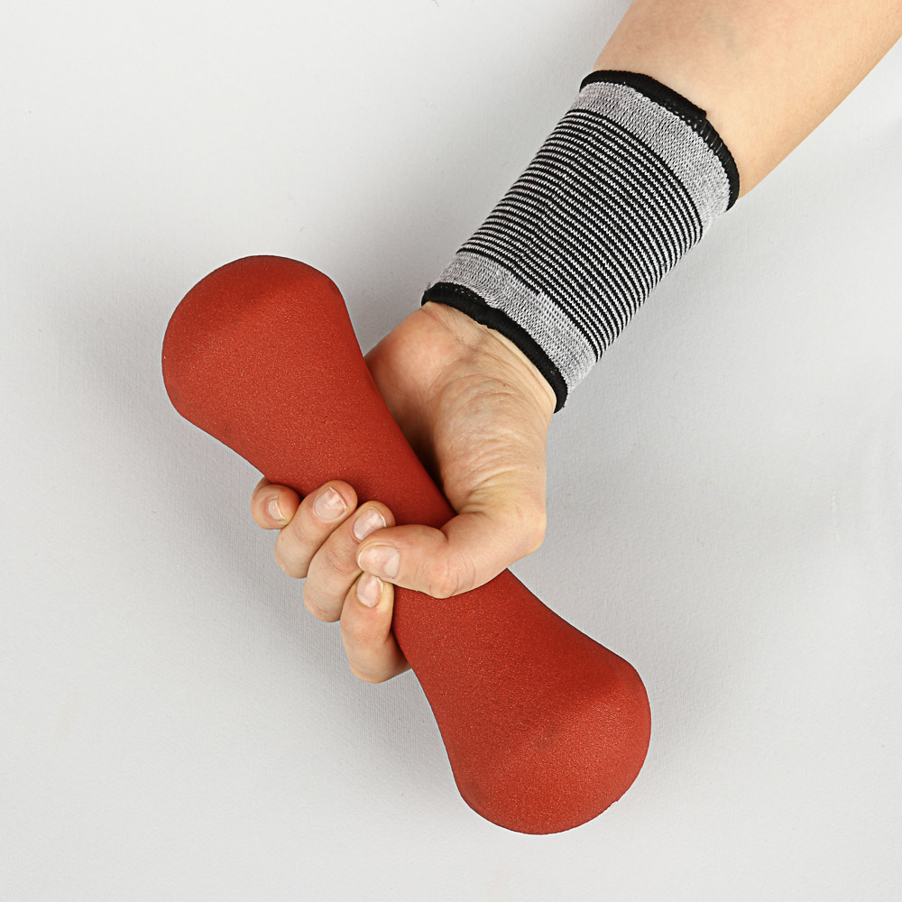 SILAPRO Комплект суппортов 2шт на запястье, 58% нейлон, 35% латекс, 7% полиэстер, арт.№ 191-007