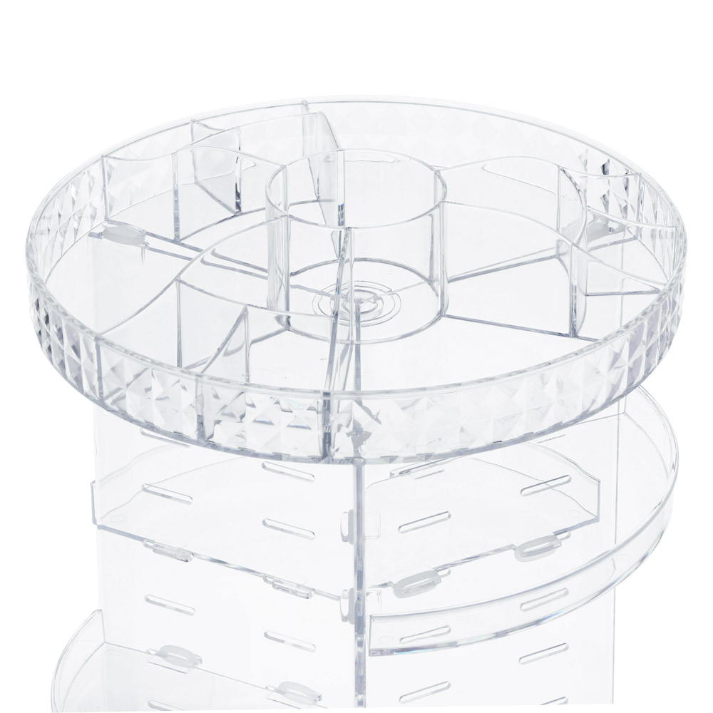 Подставка для мелочей трёхъярусная, 22х34х28 см, пластик, арт.№ 504-815