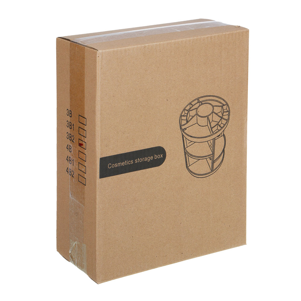 Подставка для мелочей трёхъярусная, 22х34х28 см, пластик, арт.№ 504-815