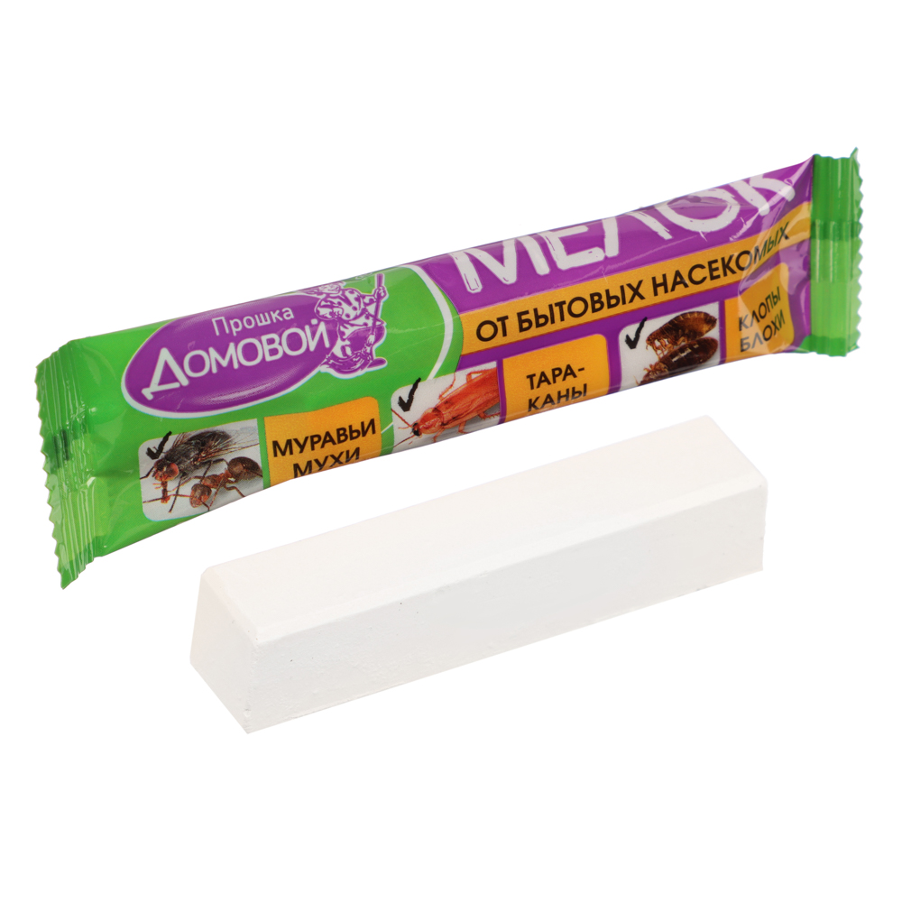 Мелок от бытовых насекомых Домовой, п/э, 20г, арт.№ 968-022