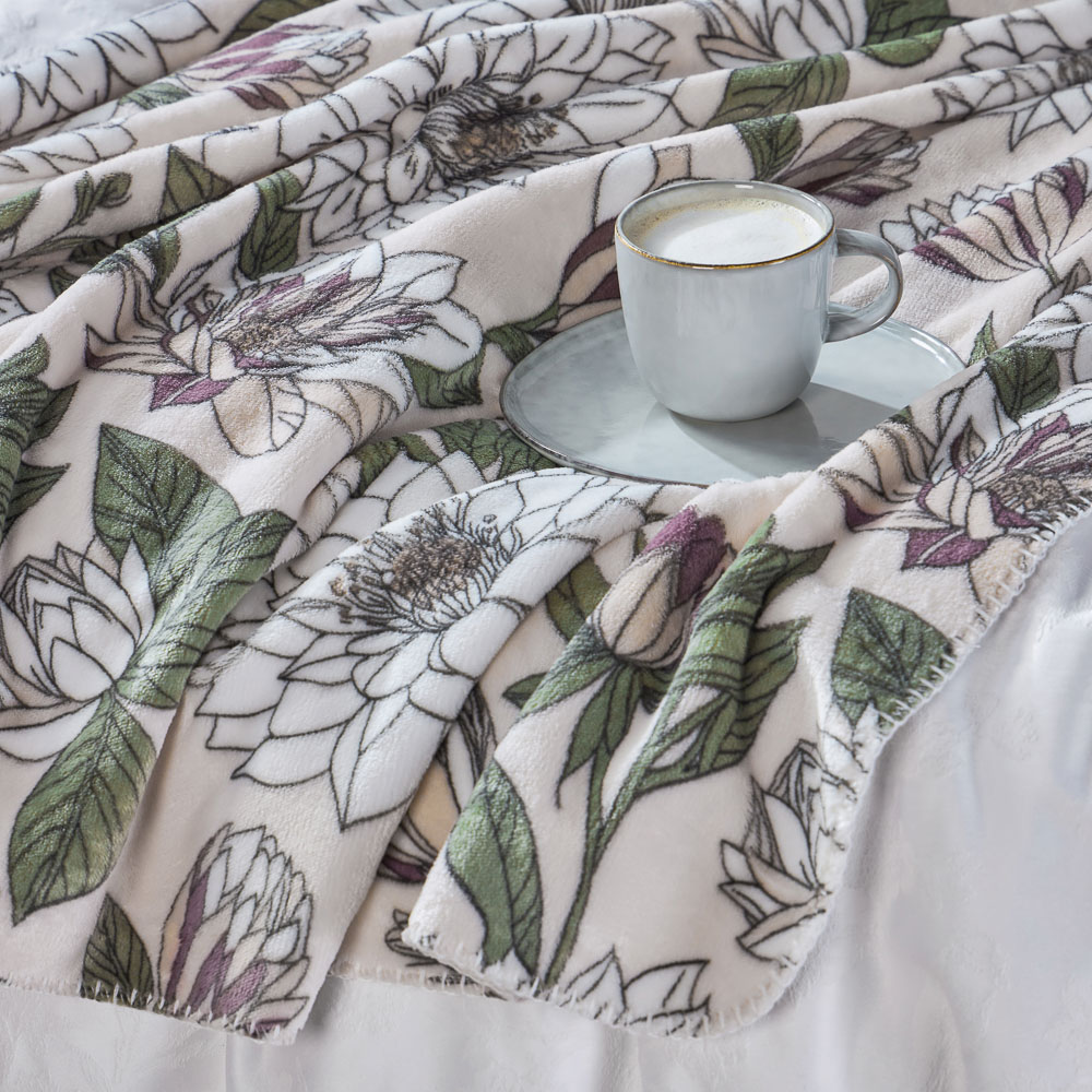 PROVANCE Хейзел Плед микрофибра премиум, 130х170см, арт.№ 486-207