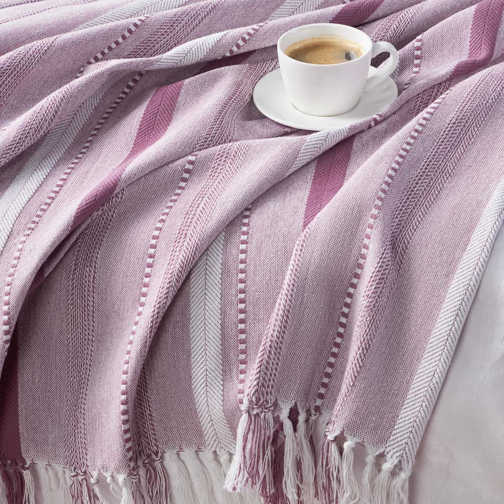 PROVANCE Хейзел Плед хлопок 140х200см, арт.№ 486-208