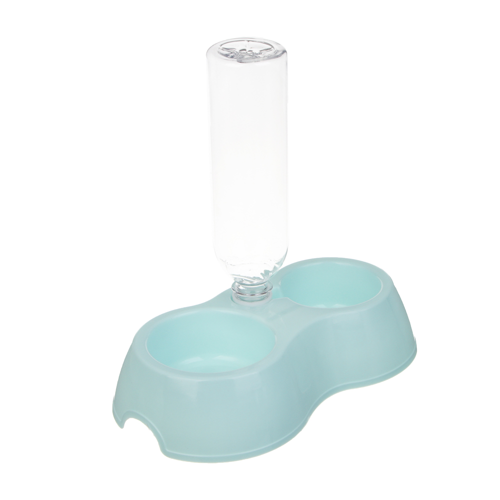 Миска-поилка для животных, тм VETTA, пластик, 27x27x15см, арт.№ 273-518