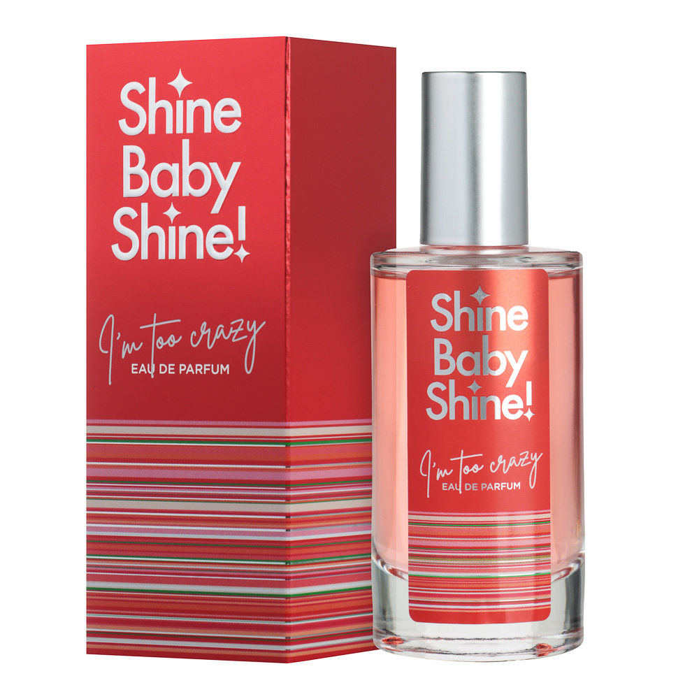 Парфюмерная вода женская тм BELLERIVE Shine Baby Shine! I'm too Crazy, 50 мл, арт.№ 313-379