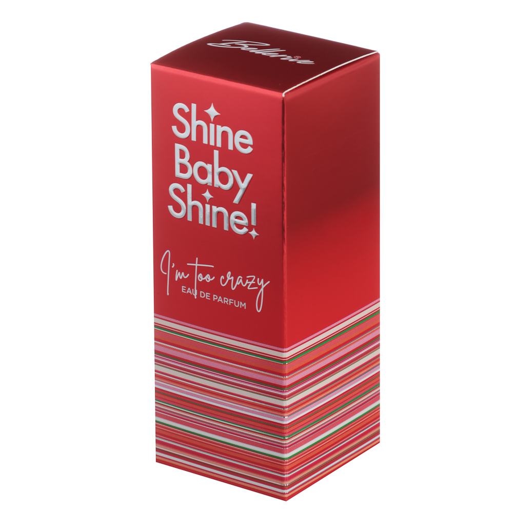 Парфюмерная вода женская тм BELLERIVE Shine Baby Shine! I'm too Crazy, 50 мл, арт.№ 313-379