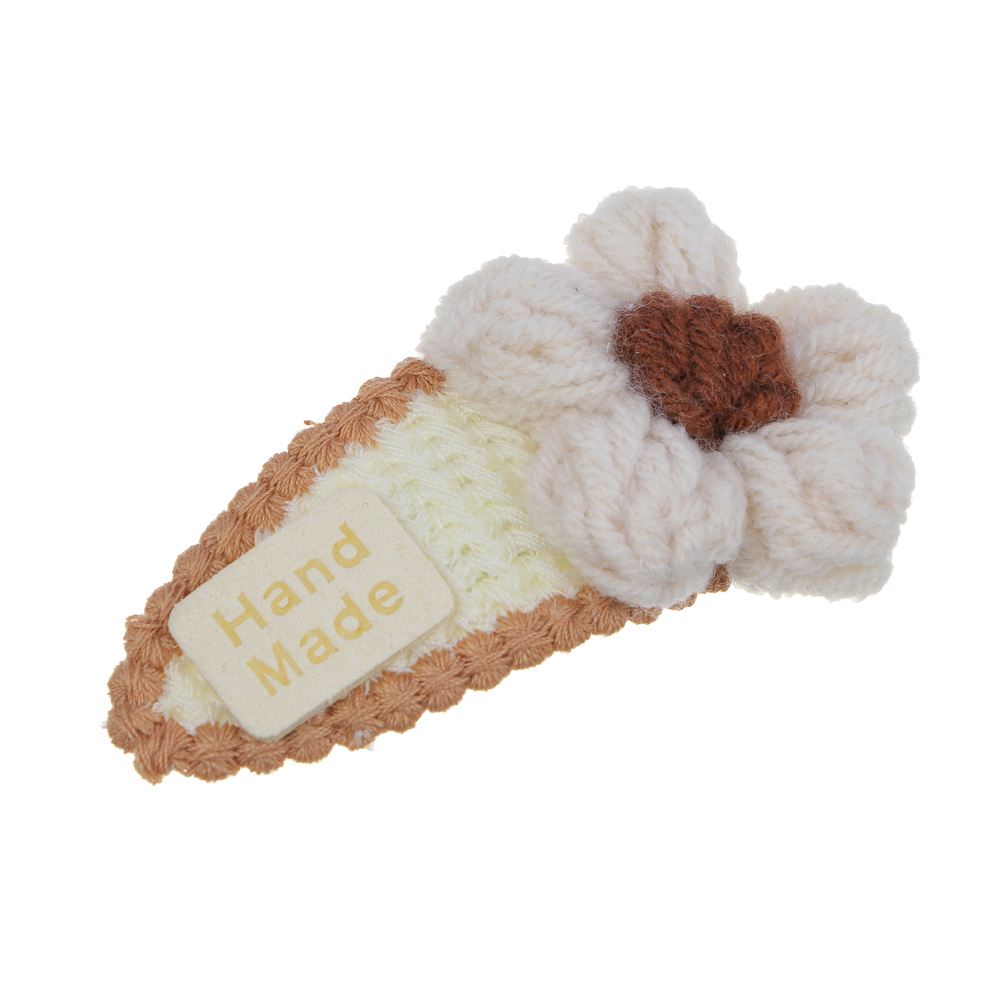 ЮНИLOOK Зажимы для волос 2шт, 6-7,5см, сплав, полиэстер, пластик, 3 дизайна, ACS-108, арт.№ 321-039