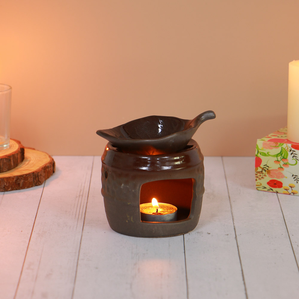 Аромалампа керамическая, 10,5x9x9 см, арт.№ 471-023