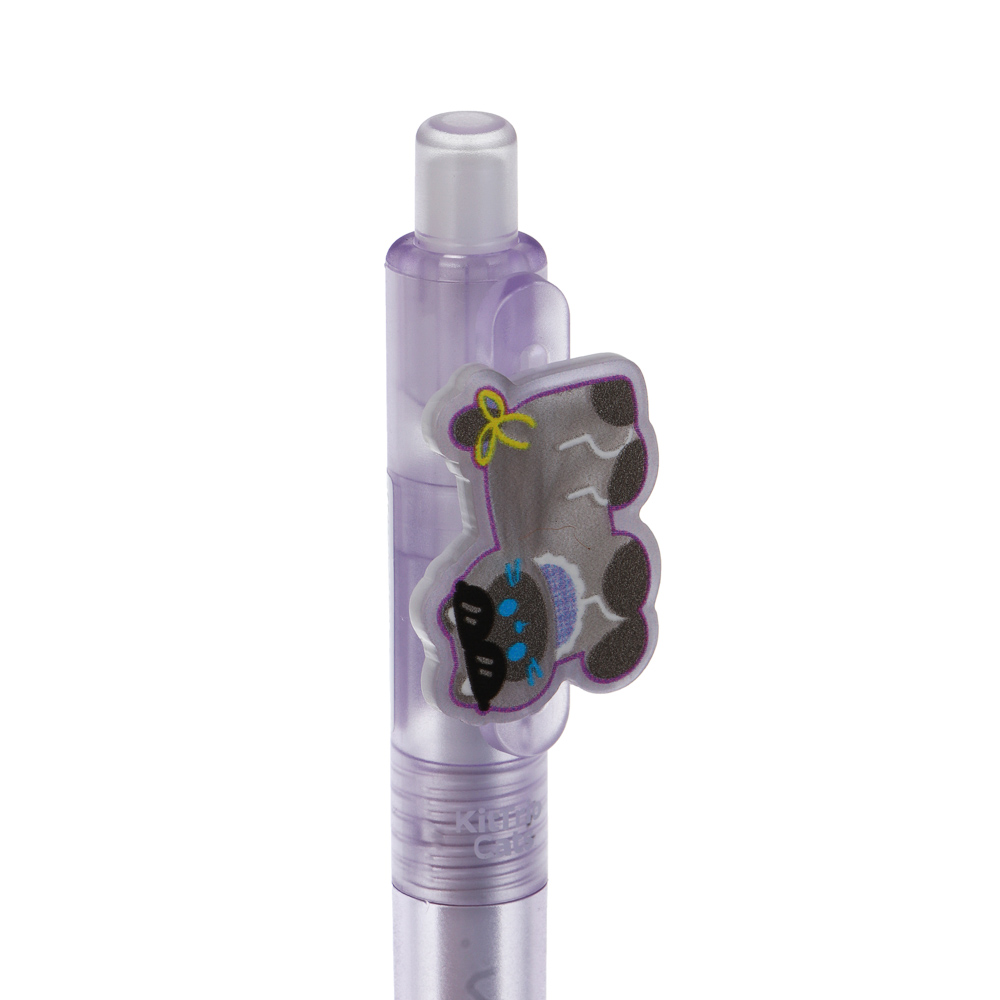 Ручка автоматическая гелевая синяя "Киттенс", 3 вида, арт.№ 591-318