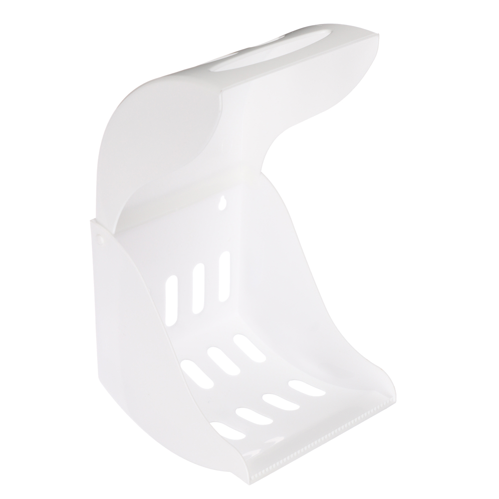 Держатель для туалетной бумаги, Фантазия, пластик, белый, арт.№ 463-454