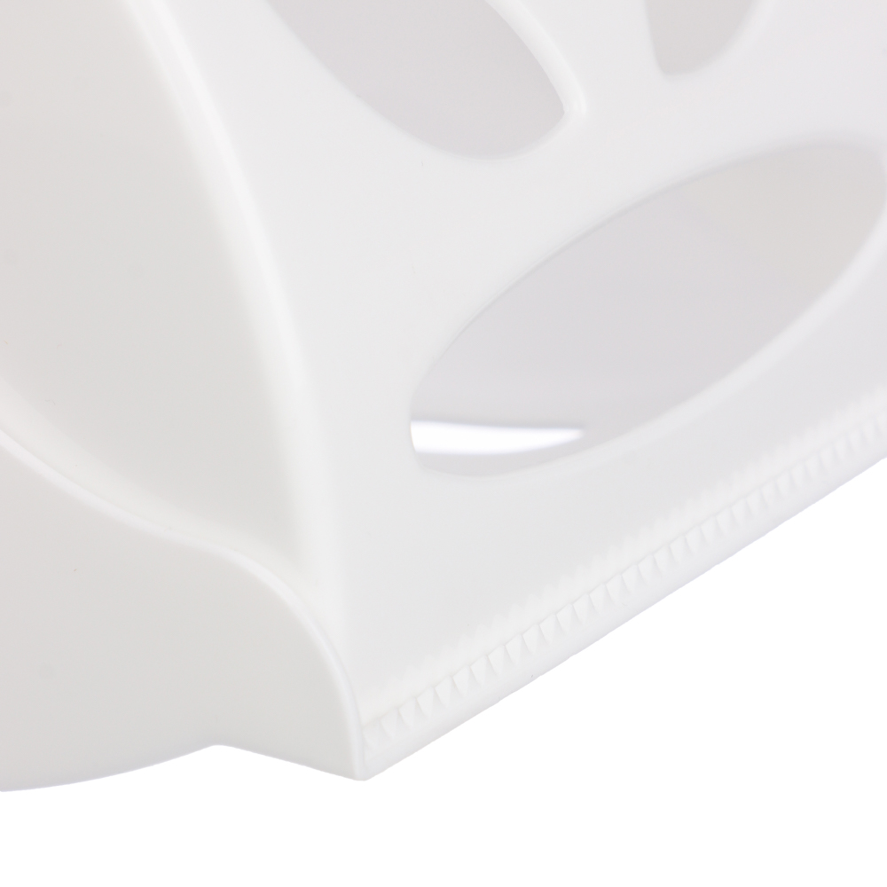 Держатель для туалетной бумаги, Фантазия, пластик, белый, арт.№ 463-454