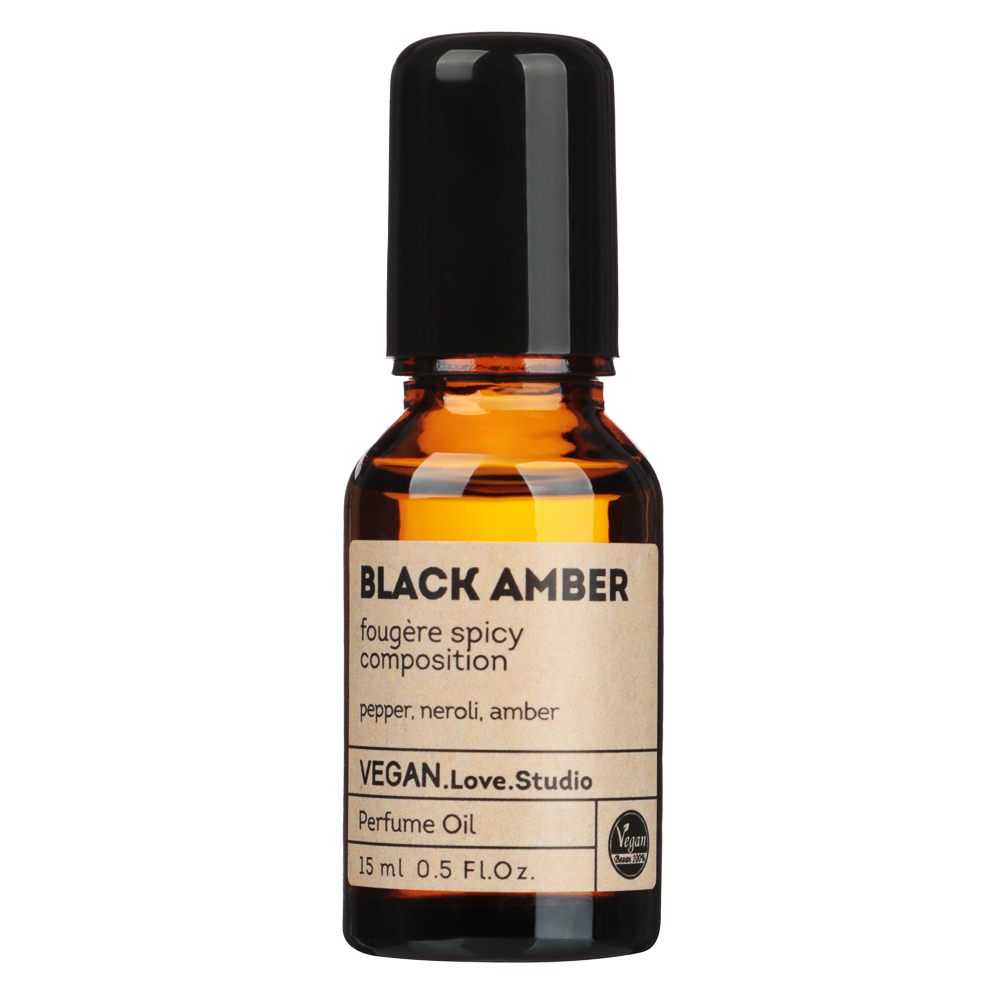 Парфюмерное масло Vegan.Love.Studio, Black Amber, 15 мл, арт.№ 313-343