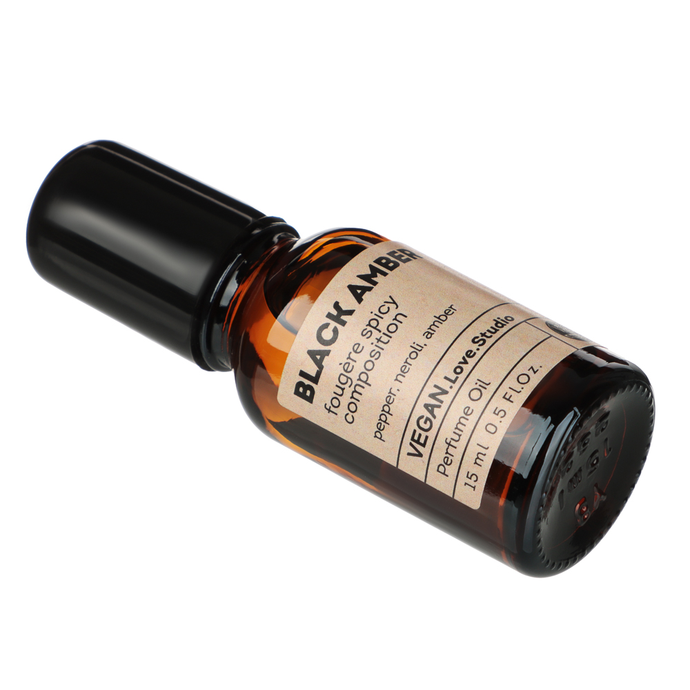 Парфюмерное масло Vegan.Love.Studio, Black Amber, 15 мл, арт.№ 313-343