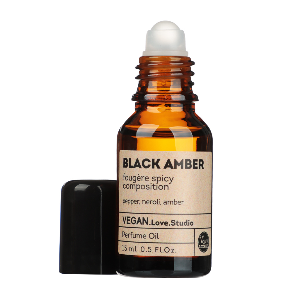 Парфюмерное масло Vegan.Love.Studio, Black Amber, 15 мл, арт.№ 313-343