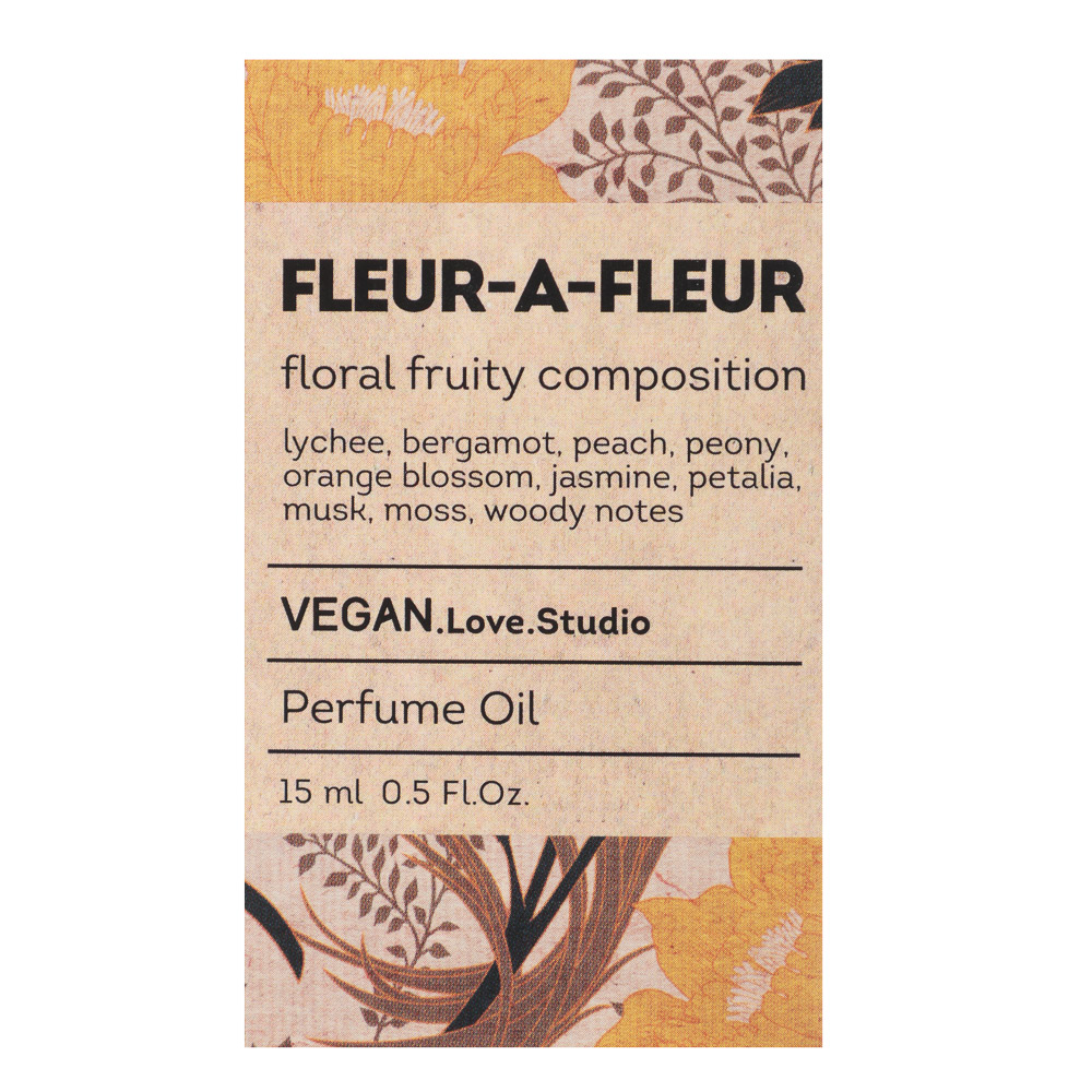 Парфюмерное масло Vegan.Love.Studio, Fleur-a-Fleur, 15 мл, арт.№ 313-344