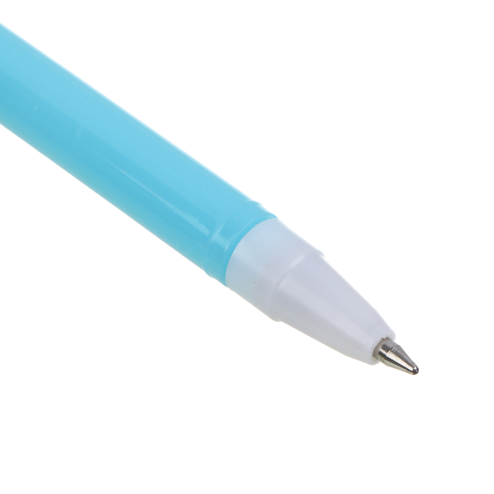 Ручка шариковая синяя в форме мишки, корпус 17,5 см, 4 дизайна, арт.№ 591-001