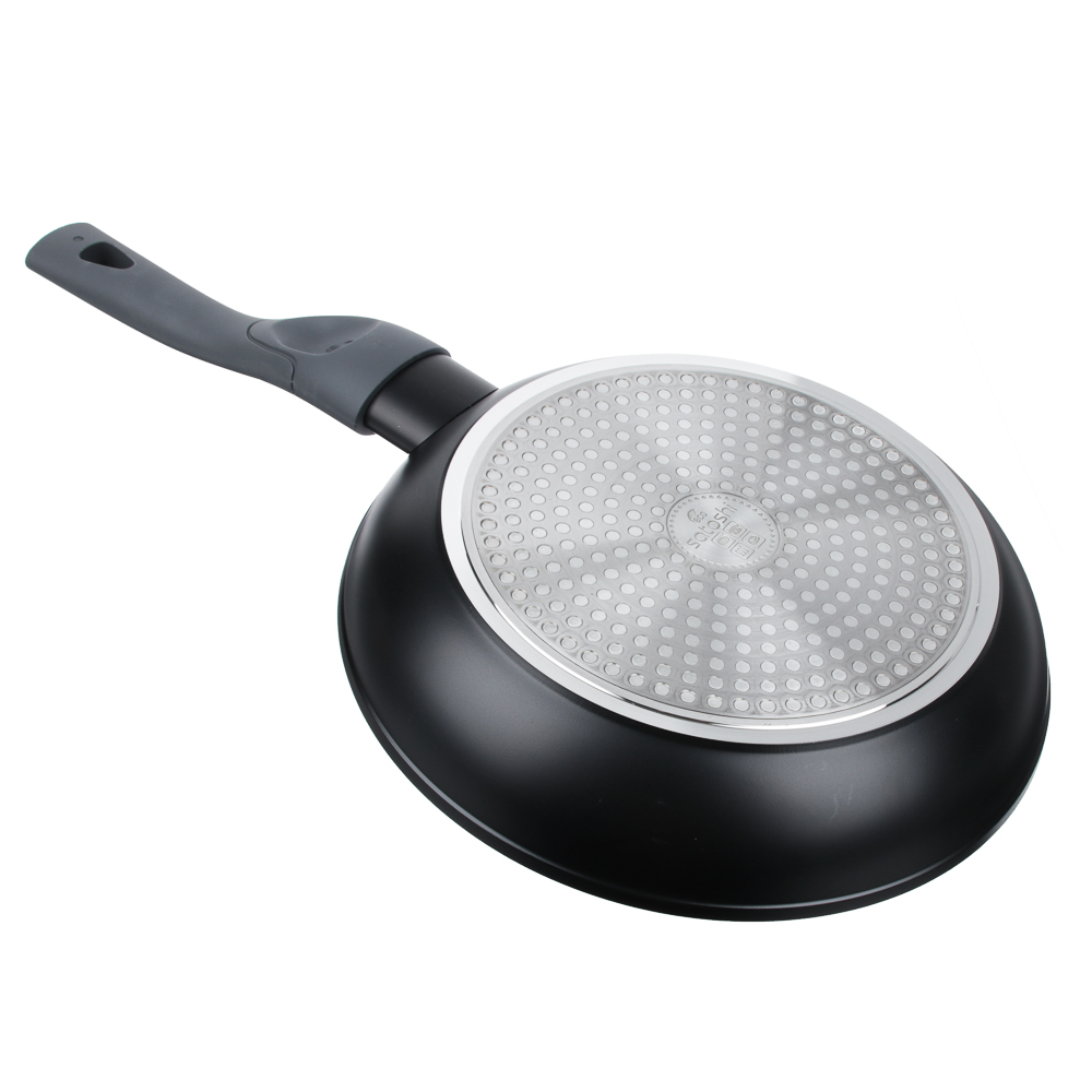 SATOSHI Труа Набор сковород литых 3пр, d=20,24,28см, антипригарное покрытие мрамор, индукция, арт.№ 846-505