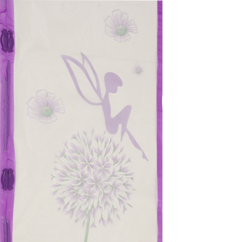 INBLOOM Сетка москитная для дверей на магнитах, цветы, 0.9х2.1м, полиэстер, арт.№ 159-012