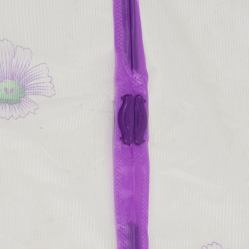 INBLOOM Сетка москитная для дверей на магнитах, цветы, 0.9х2.1м, полиэстер, арт.№ 159-012