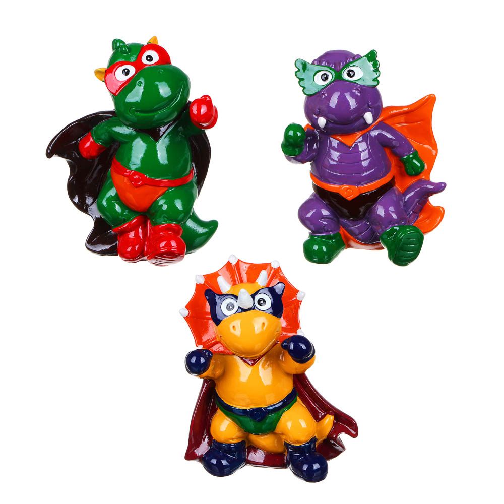 Копилка герои, полистоун, 3 вида, арт.№ 511-230