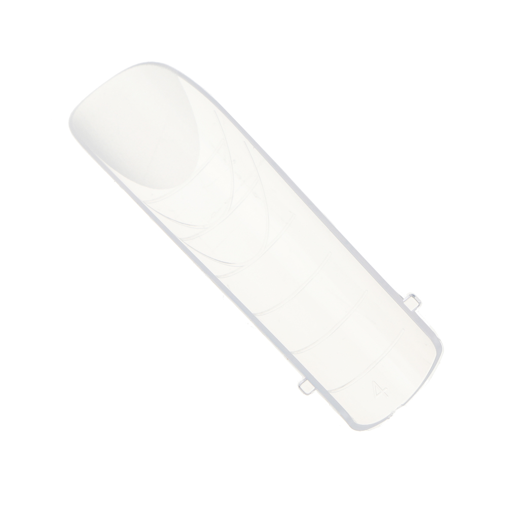 ЮНИLOOK Верхние формы для наращивания ногтей 96 шт (4 формы*24шт), пластик, арт.№ 305-447