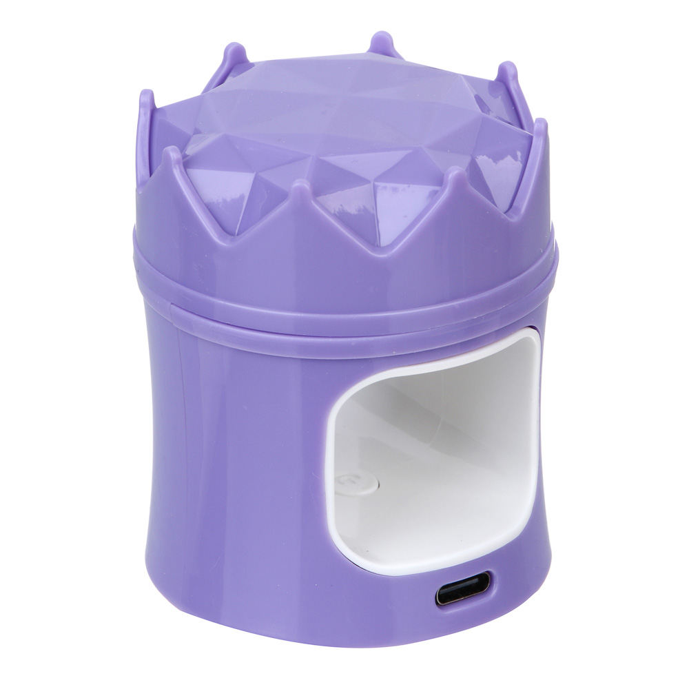 ЮL Лампа-мини UV/LED с USB проводом, 5,5х5,5х6,7см, 18W, пластик, арт.№ 305-396