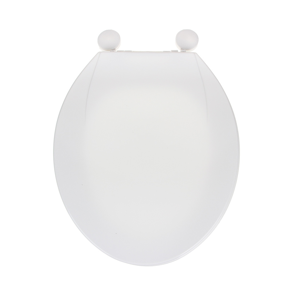 VETTA Сиденье для унитаза, пластик, 41x35,5см, белое, арт.№ 571-131