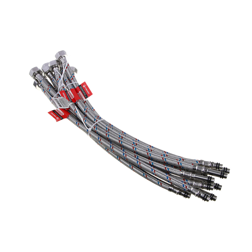 FRESSO Подводка гибкая для смесителя  Г1/2", М10, 40см, 2шт, арт.№ 573-235