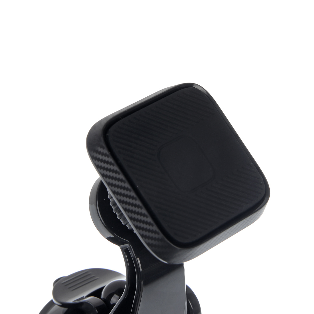 ЕРМАК Держатель телефона магнитный, на присоске, регулируемый угол, черный, арт.№ 733-034