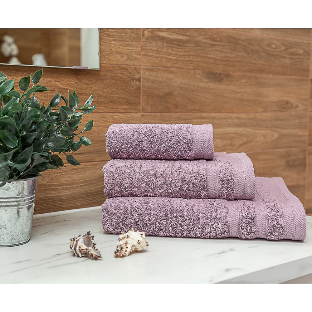PROVANCE Виана Полотенце махровое, 100% хлопок, 50х90см, 450гр/м, фиолет, арт.№ 489-172