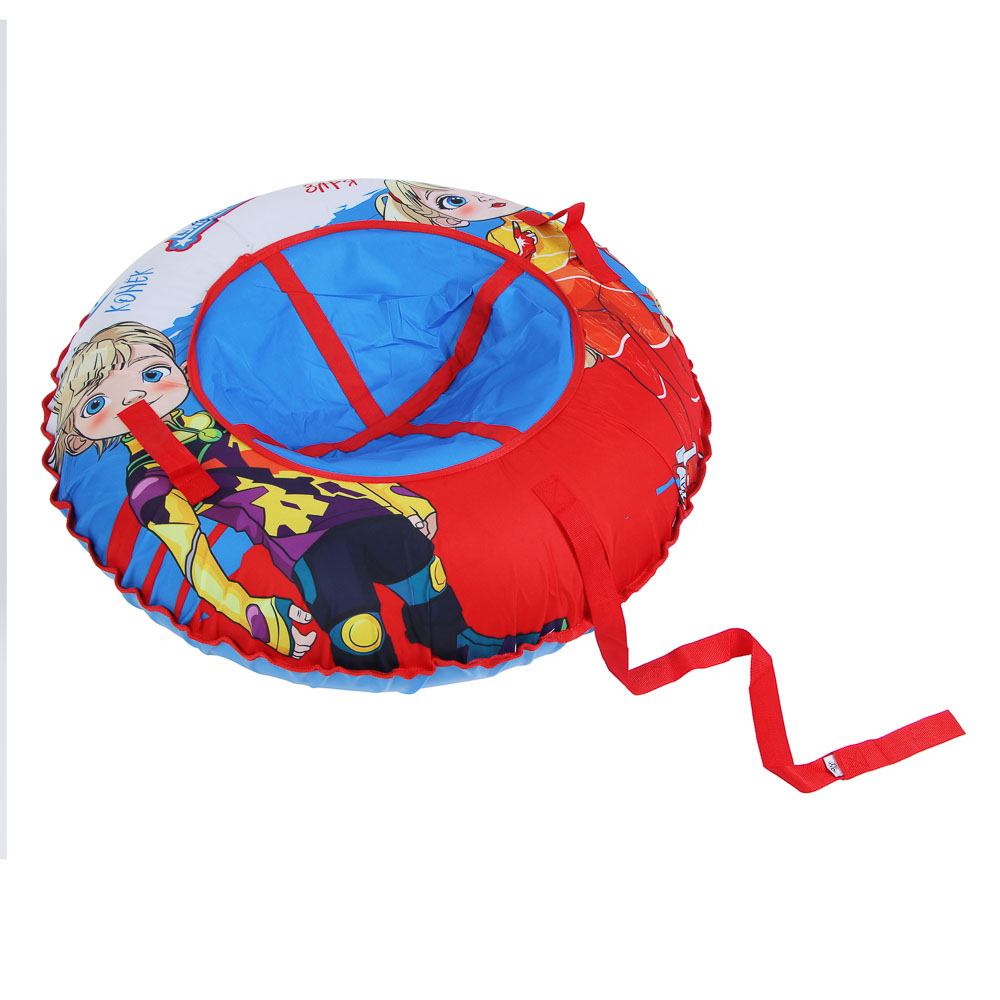 BY Русские Супергерои Сноутьюб с сиденьем "Конек и Заря", d=100см, оксфорд 600D, резина R15, ПВХ, арт.№ 112-067