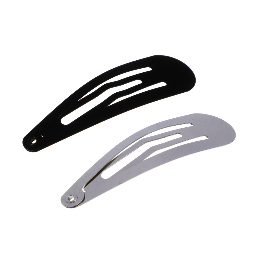 Заколки для волос тм ЮНИLOOK, 12шт, 5см, металл, 2 цвета, ACS25-12, арт.№ 321-395