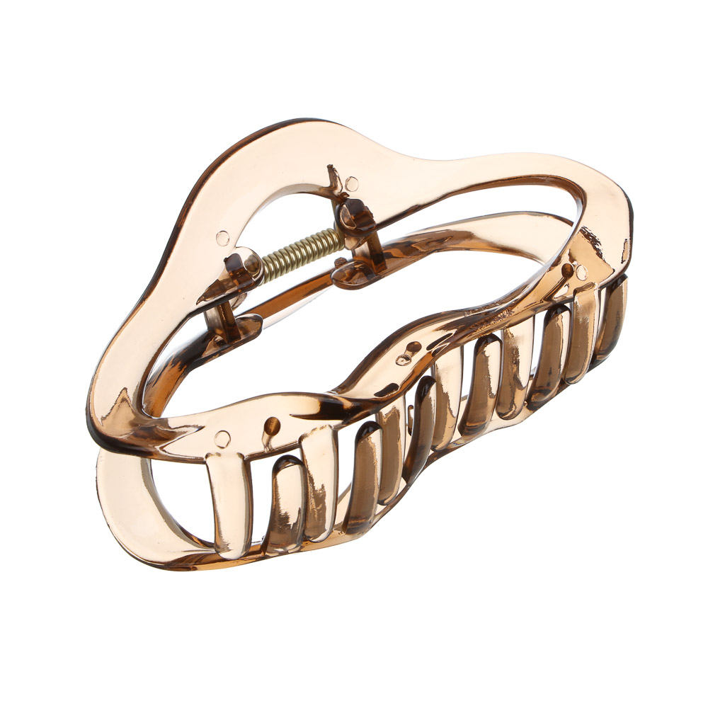 Краб для волос тм ЮНИLOOK, 11см, пластик, металл, 6 цв., ACS25-13, арт.№ 321-396