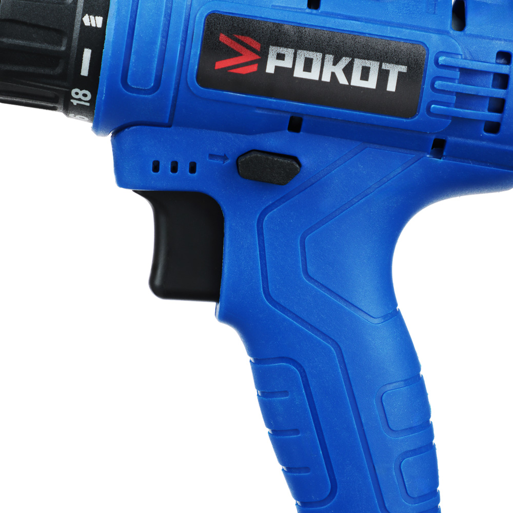 РОКОТ Дрель-шуруповерт аккум. 14В, 0-400-1400 об/мин, 1,3 Li-on (1), 2 скорости, арт.№ 691-049